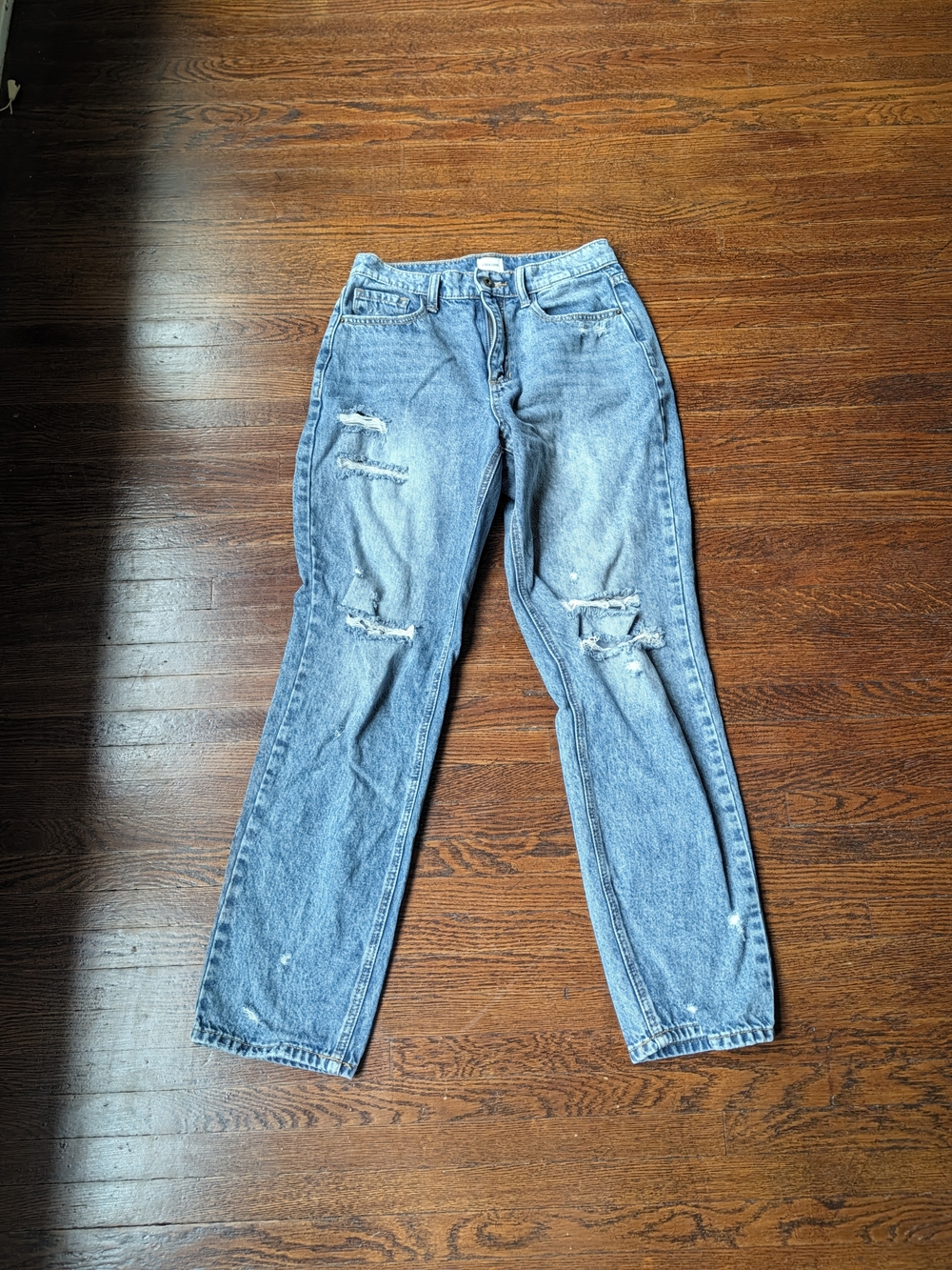 Sneak Peek Women’s Jeans Size 3/26w Casual Distressed Medium Wash Denim